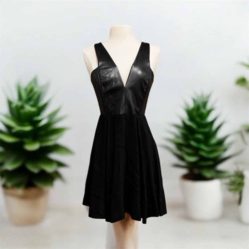 Mason NWOT Black Mini Cocktail Dress Size 2